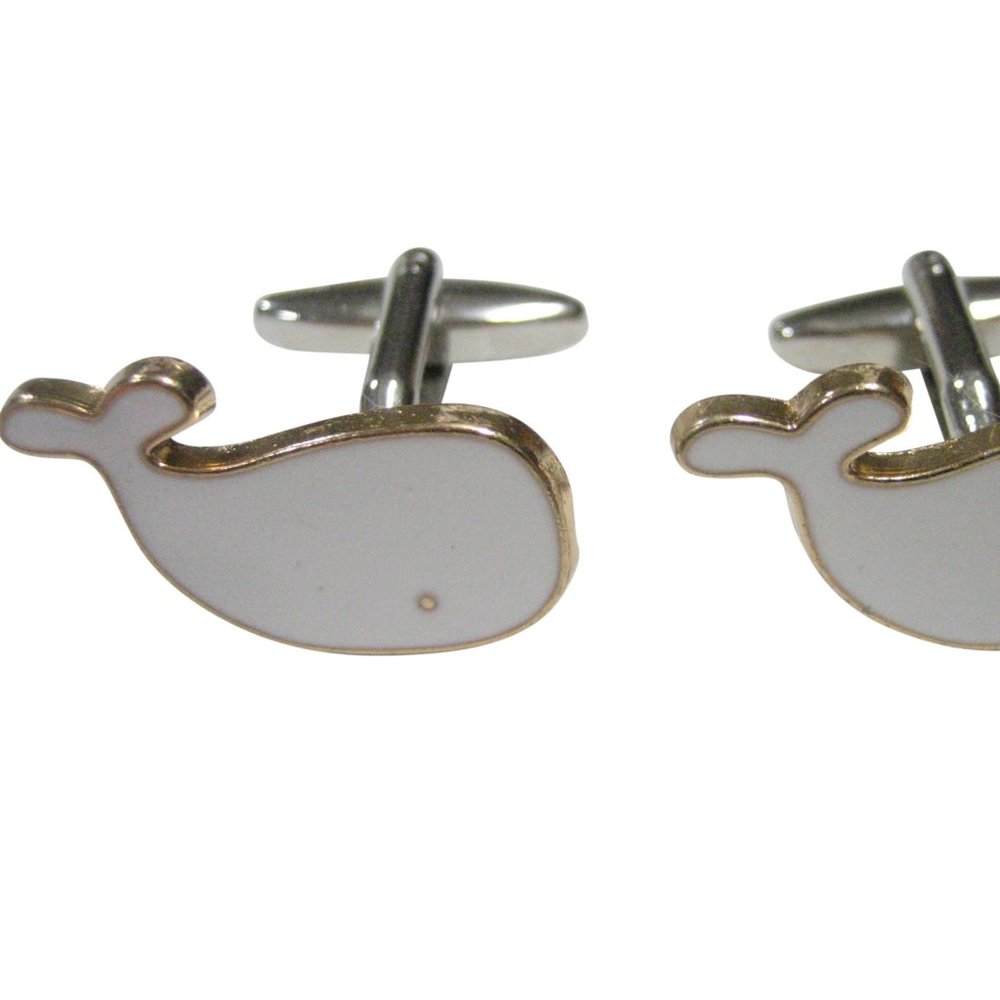 White Whale Cufflinks